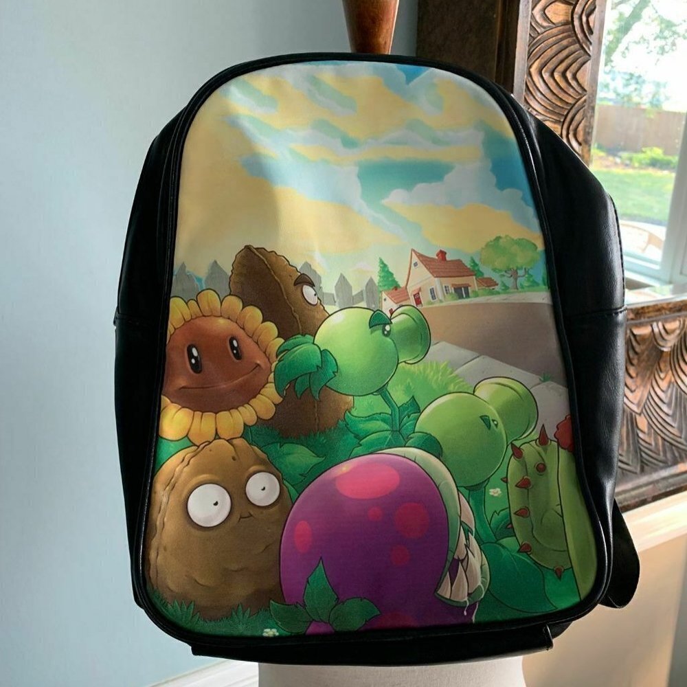 - Plants VS Zombies Zippered Backpack Adjustable